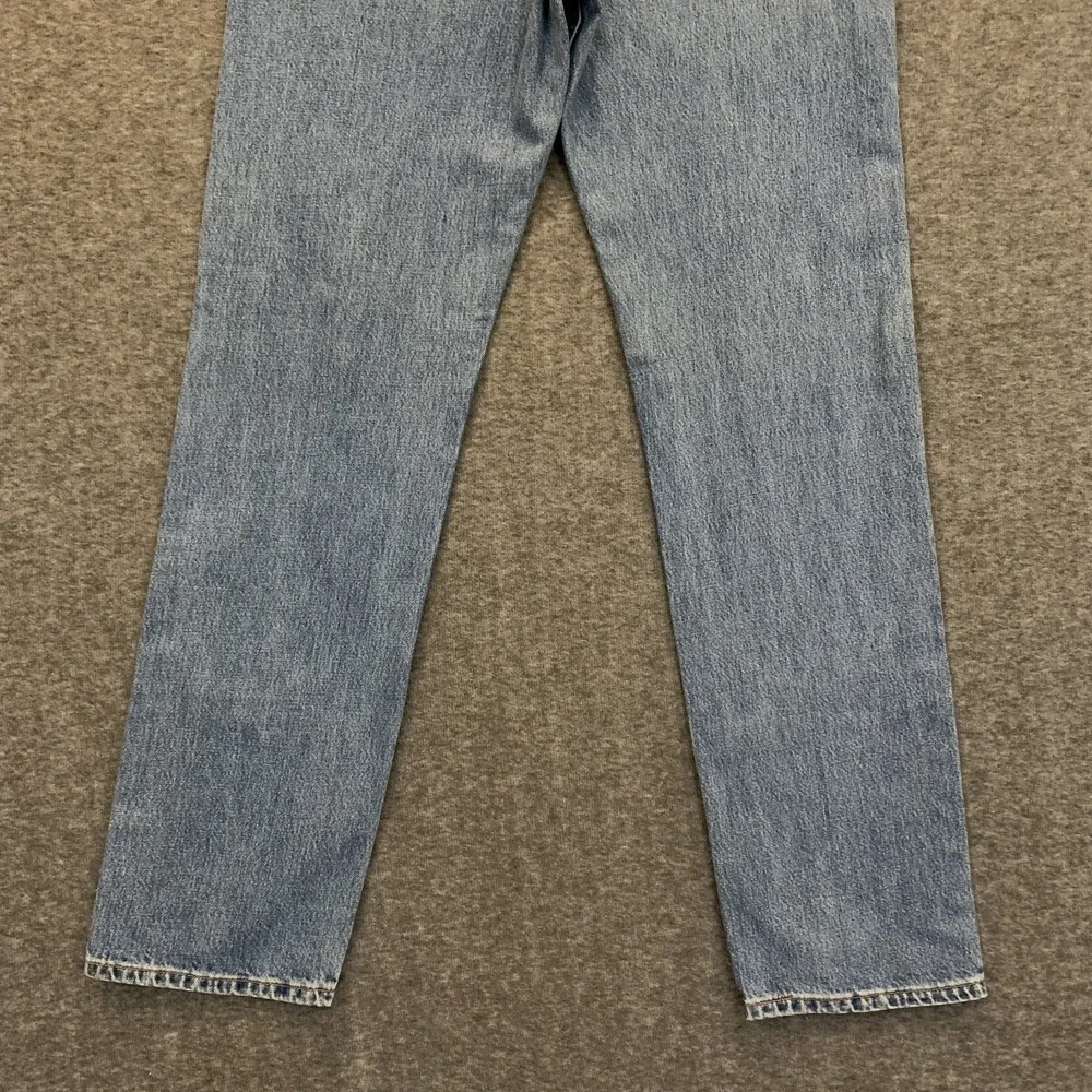 VTG Y2K Levi's 505 Jeans 34x36 Regular Fit Denim‎ Medium Light Wash Long Inseam